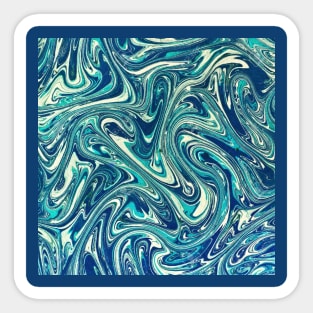 Marbling no. 5 Sticker